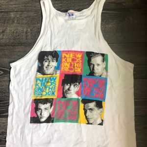 New kids on the block tank top